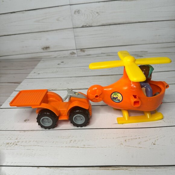 Go Diego Go Animal Safari Jungle Rescue Orange Helicopter & Jeep & Diego Figure - Picture 4 of 6